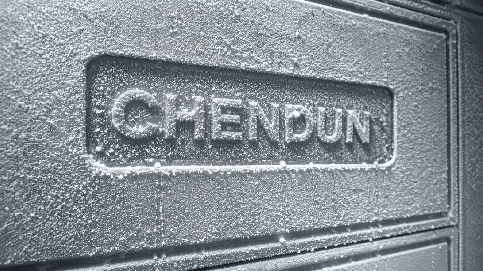 Ultra-low temperature freezer with CHENDUN branding