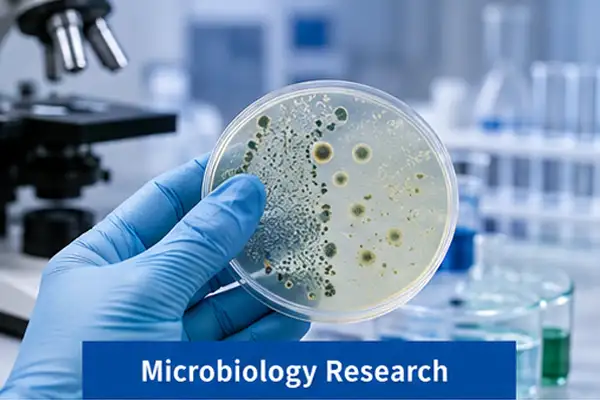 Microbiology research using controlled laboratory incubation conditions