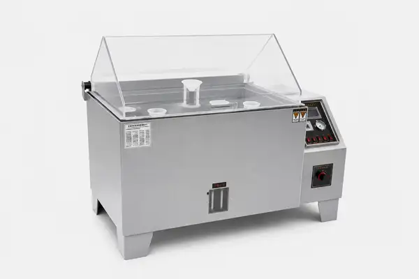 Salt spray test chamber