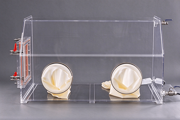 Acrylic Glove Box with Inert Gas