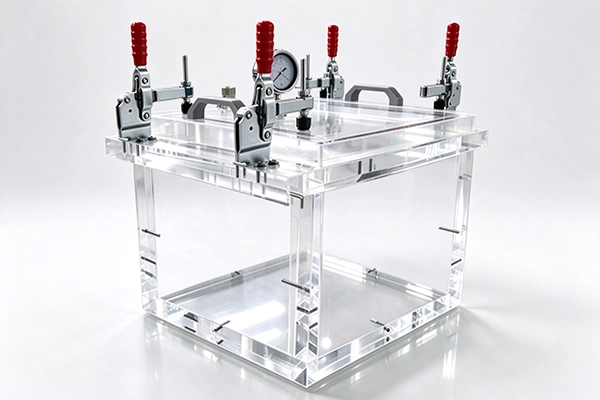 Acrylic Vacuum Chamber Top Open