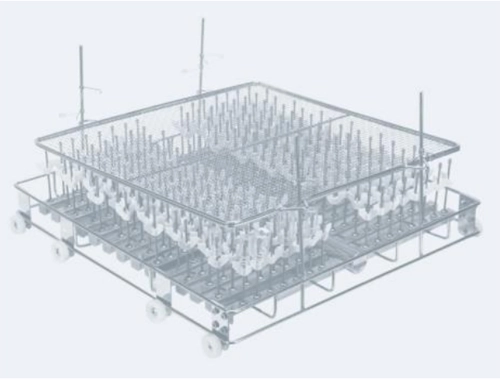 CWIR260 autosampler vial washing rack